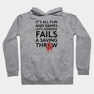 Failed Saving Throw Hoodie